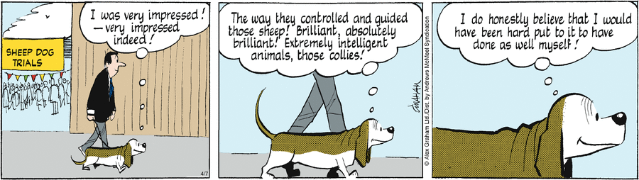 Fred Basset by Alex Graham on Mon, 07 Apr 2025