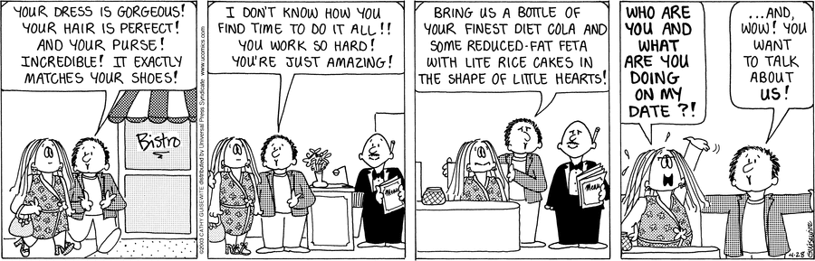 Cathy by Cathy Guisewite on Mon, 28 Apr 2025