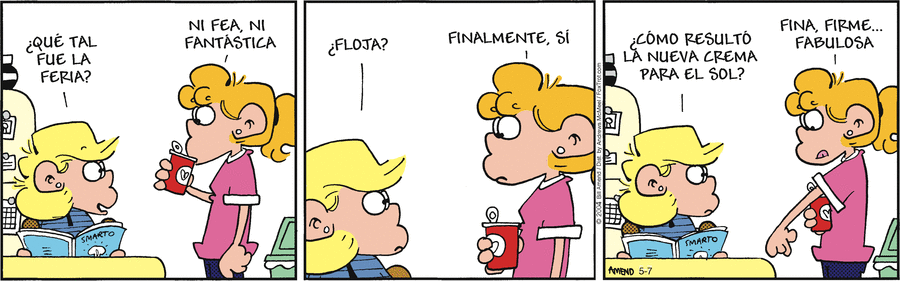 FoxTrot en Español by Bill Amend on Wed, 07 May 2025