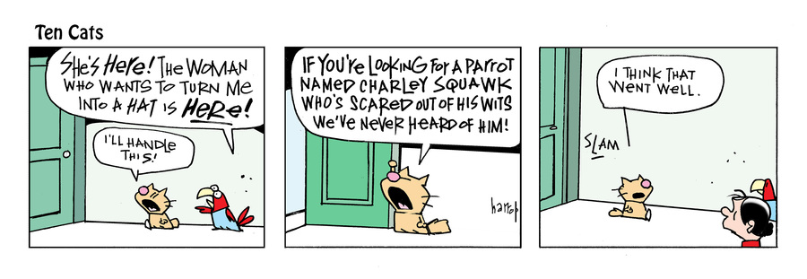 Ten Cats by Graham Harrop on Wed, 21 May 2025