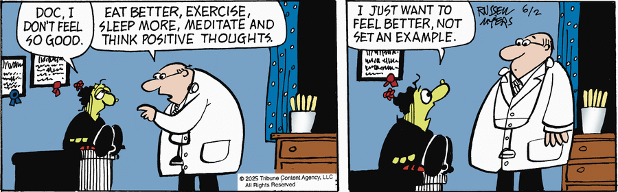 Broom Hilda by Russell Myers on Mon, 02 Jun 2025