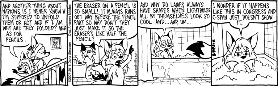 Ozy and Millie by Dana Simpson on Mon, 28 Apr 2025