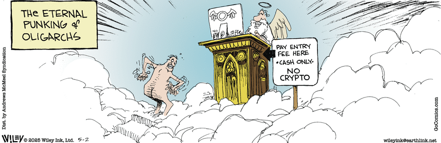 Non Sequitur by Wiley Miller on Fri, 02 May 2025