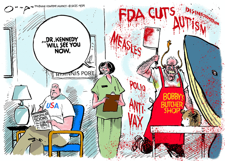 Jack Ohman by Jack Ohman on Wed, 23 Apr 2025