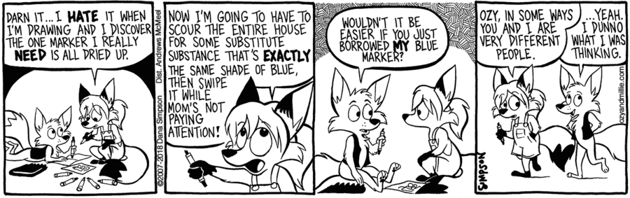 Ozy and Millie by Dana Simpson on Thu, 05 Jun 2025