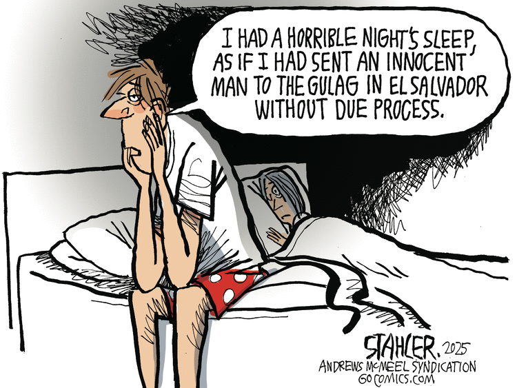 Jeff Stahler by Jeff Stahler on Thu, 17 Apr 2025