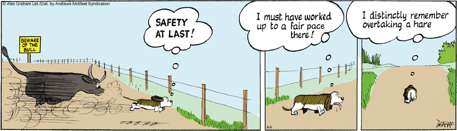 Fred Basset by Alex Graham on Fri, 04 Apr 2025