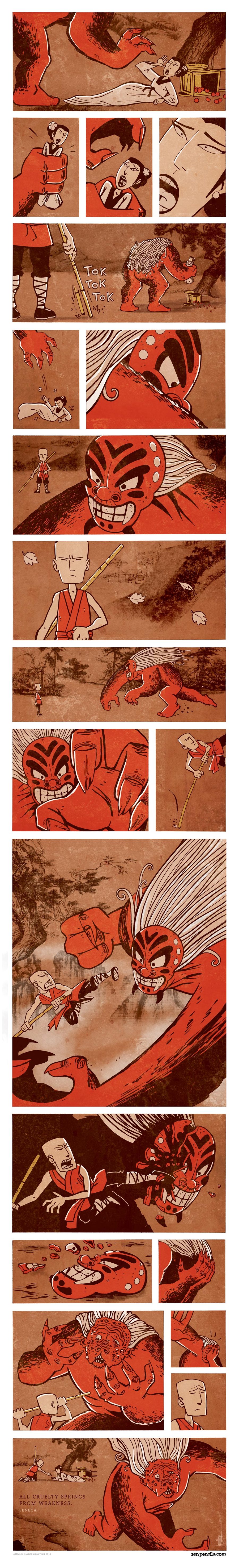 Zen Pencils by Gavin Aung Than on Mon, 26 May 2025