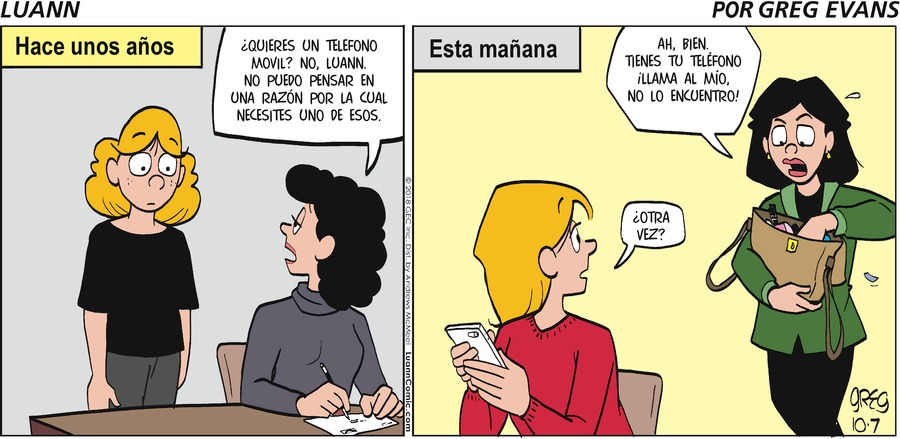 Luann en Español by Greg Evans on Sun, 01 Jun 2025