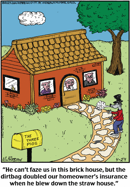 Close to Home by John McPherson on Thu, 24 Apr 2025