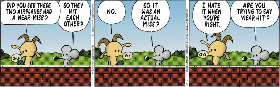 Pearls Before Swine by Stephan Pastis on Tue, 13 May 2025