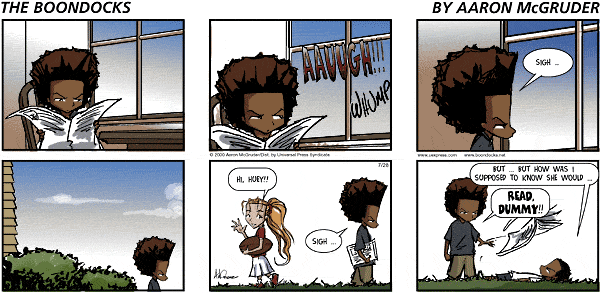 The Boondocks by Aaron McGruder on Sun, 11 May 2025