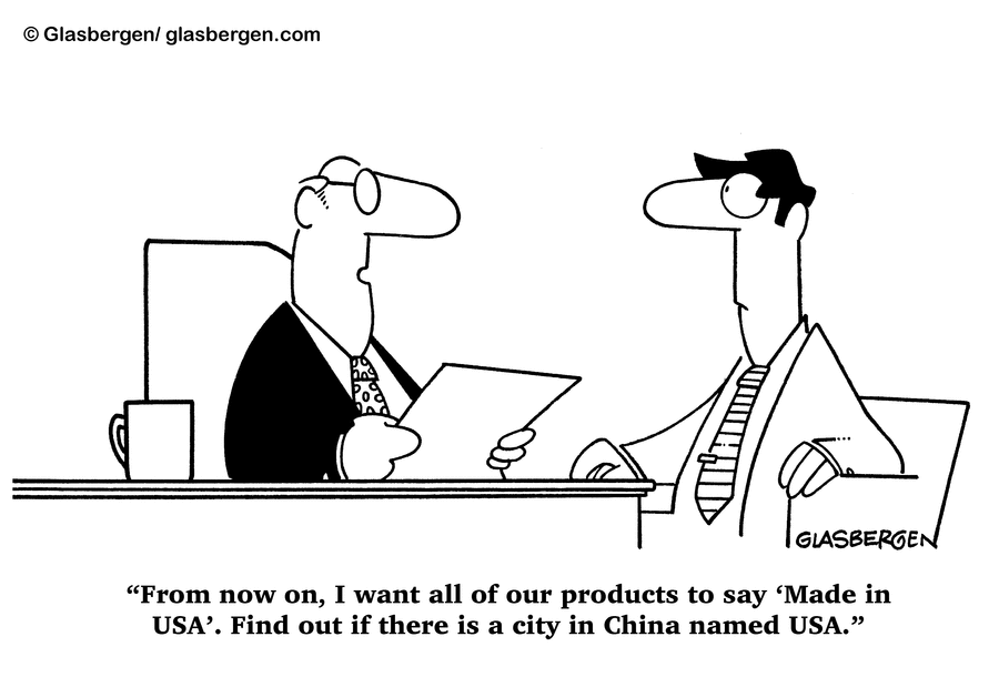 Glasbergen Cartoons by Randy Glasbergen on Wed, 28 May 2025