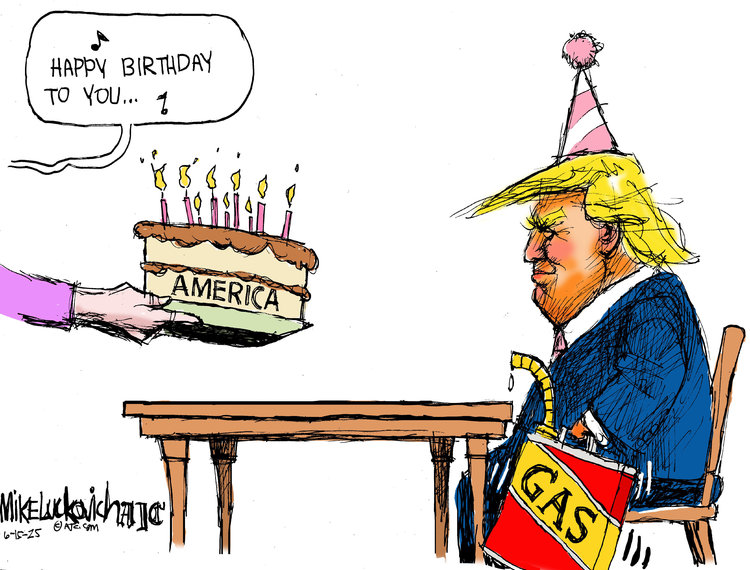 Mike Luckovich by Mike Luckovich on Sun, 15 Jun 2025