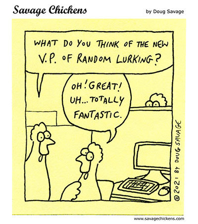 Savage Chickens by Doug Savage on Wed, 09 Apr 2025