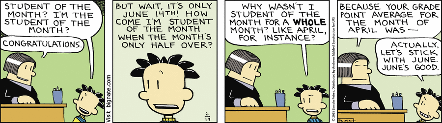 Big Nate by Lincoln Peirce on Sat, 14 Jun 2025