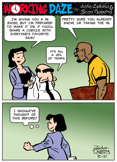 Working Daze by John Zakour and Scott Roberts on Wed, 21 May 2025