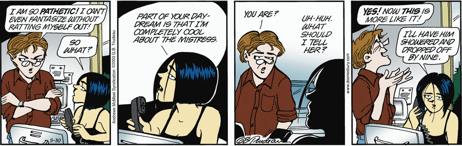 Doonesbury by Garry Trudeau on Fri, 30 May 2025