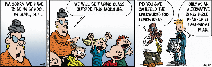 Frazz by Jef Mallett on Fri, 13 Jun 2025