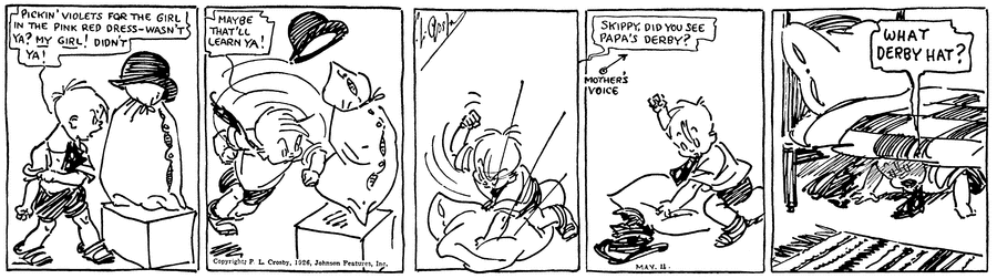 Skippy by Percy Crosby on Tue, 06 May 2025