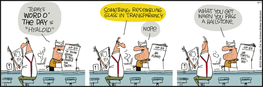 Mike du Jour by Mike Lester on Wed, 11 Jun 2025