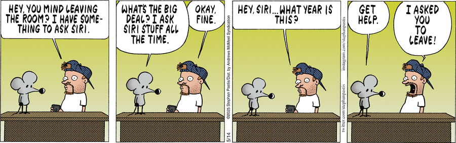 Pearls Before Swine by Stephan Pastis on Wed, 14 May 2025