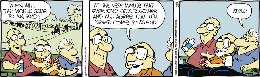 The Buckets by Greg Cravens  on Fri, 30 May 2025