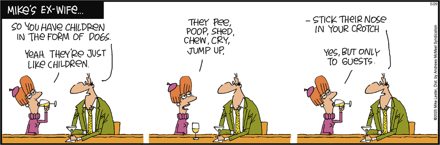 Mike du Jour by Mike Lester on Thu, 29 May 2025