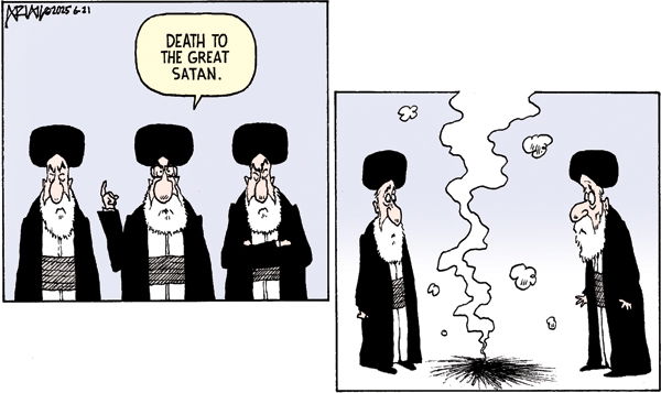 Think Toon by Robert Ariail
 
	