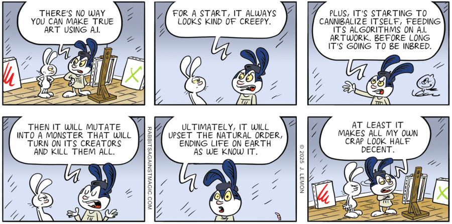 Rabbits Against Magic by Jonathan Lemon on Sun, 13 Apr 2025