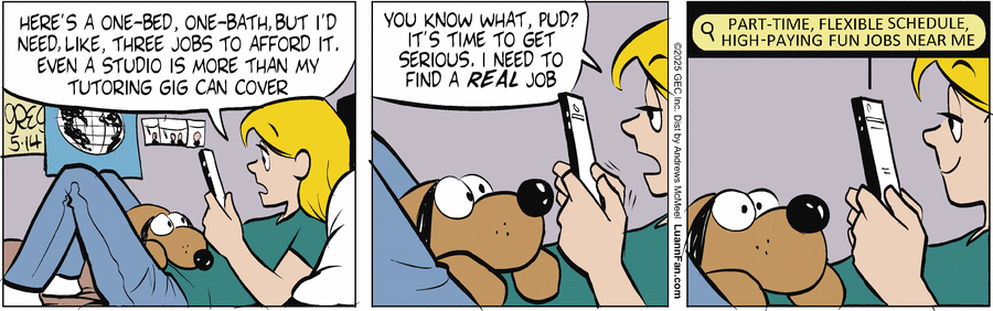 Luann by Greg Evans and Karen Evans on Wed, 14 May 2025