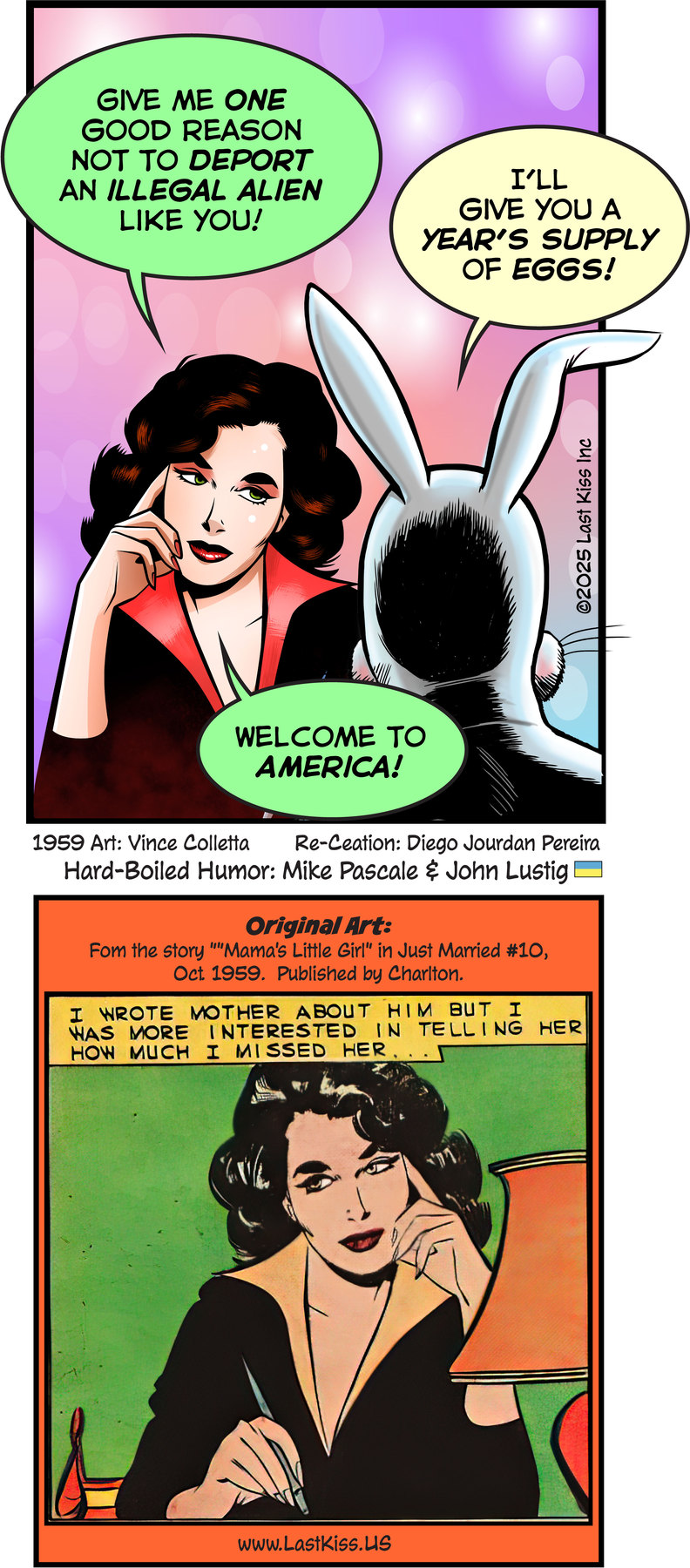 Last Kiss by John Lustig on Fri, 18 Apr 2025