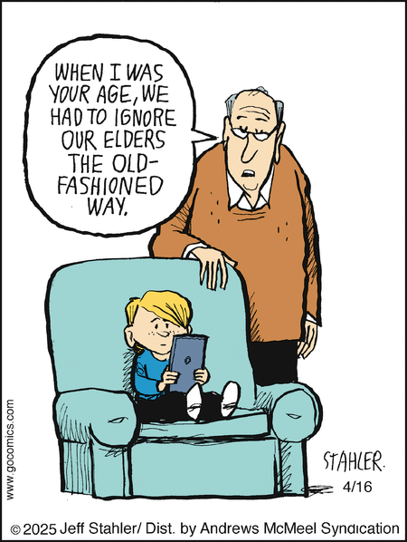 Moderately Confused by Jeff Stahler  on Wed, 16 Apr 2025