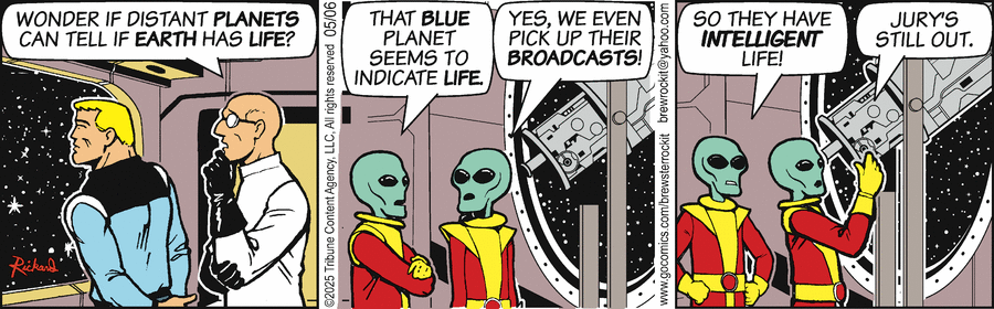 Brewster Rockit by Tim Rickard on Tue, 06 May 2025