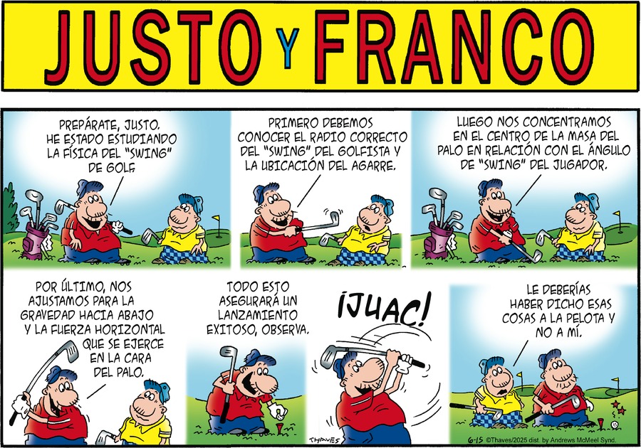 Justo y Franco by Thaves  on Sun, 15 Jun 2025