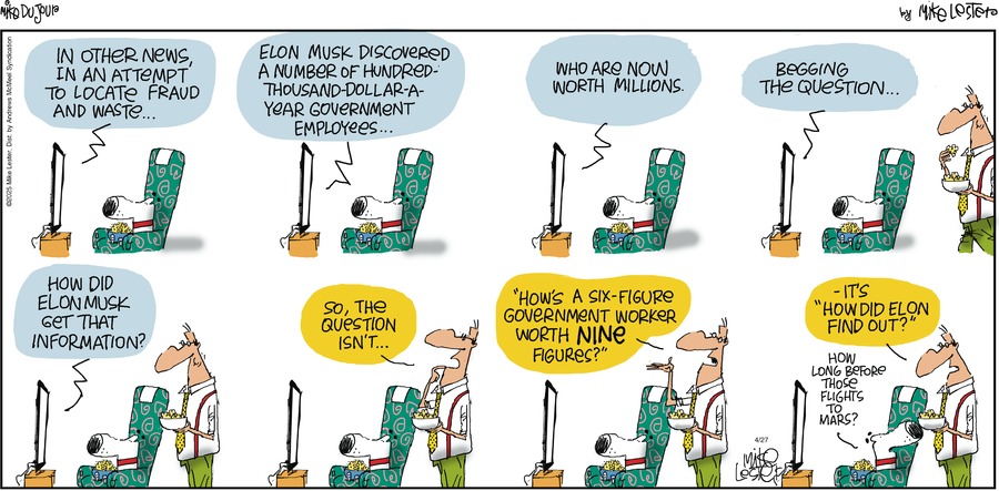 Mike du Jour by Mike Lester on Sun, 27 Apr 2025
