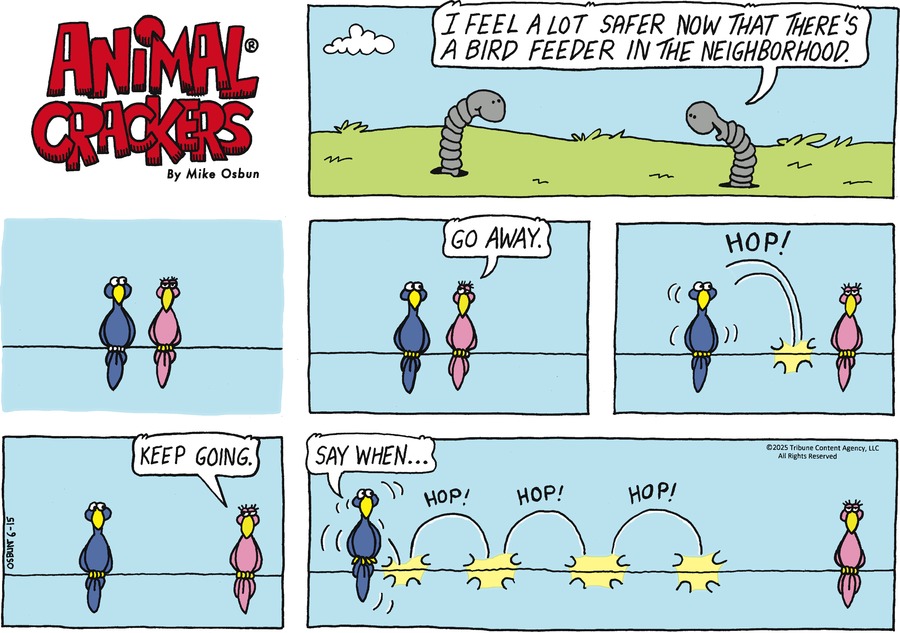 Animal Crackers by Mike Osbun on Sun, 15 Jun 2025