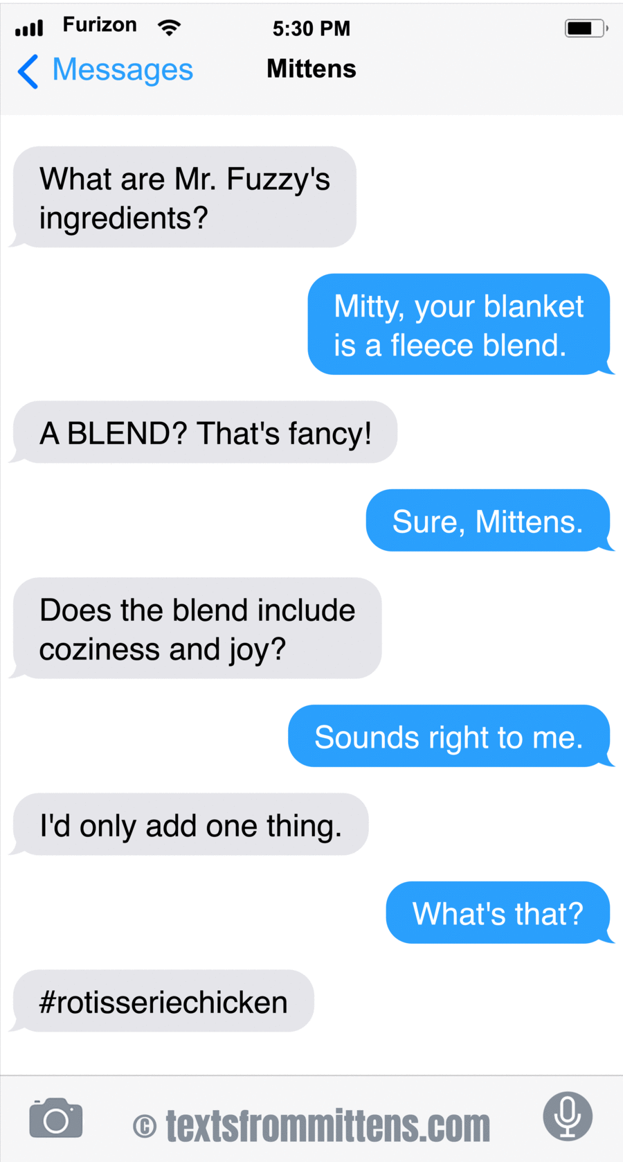 Texts From Mittens by Angie Bailey on Fri, 23 May 2025