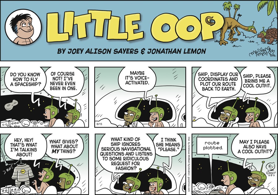 Alley Oop by Jonathan Lemon and Joey Alison Sayers on Sun, 15 Jun 2025