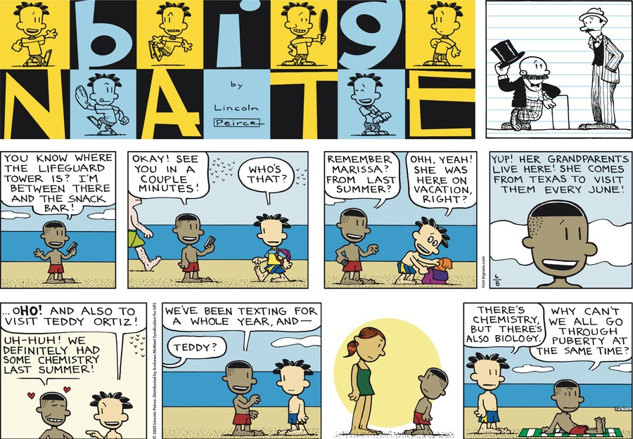 Big Nate by Lincoln Peirce on Sun, 08 Jun 2025