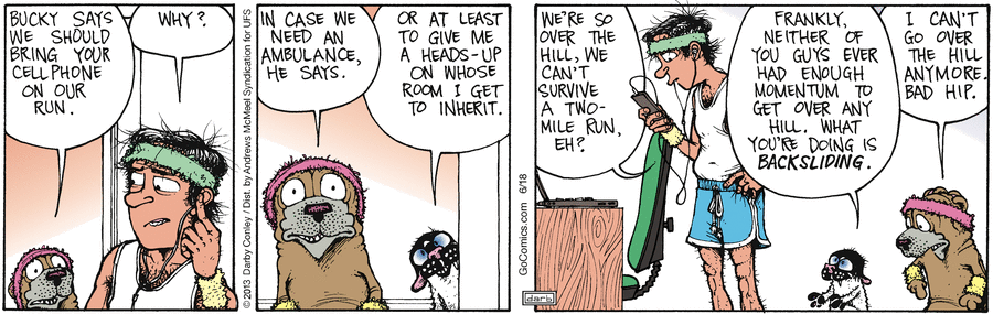 Get Fuzzy by Darby Conley on Wed, 18 Jun 2025