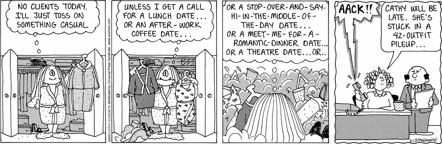 Cathy by Cathy Guisewite on Tue, 13 May 2025
