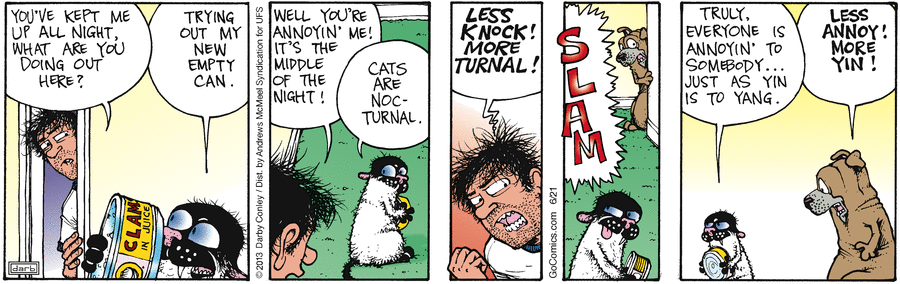 Get Fuzzy by Darby Conley on Sat, 21 Jun 2025