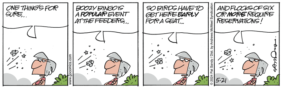 Next Door Neighbors by Pat Sandy on Wed, 21 May 2025