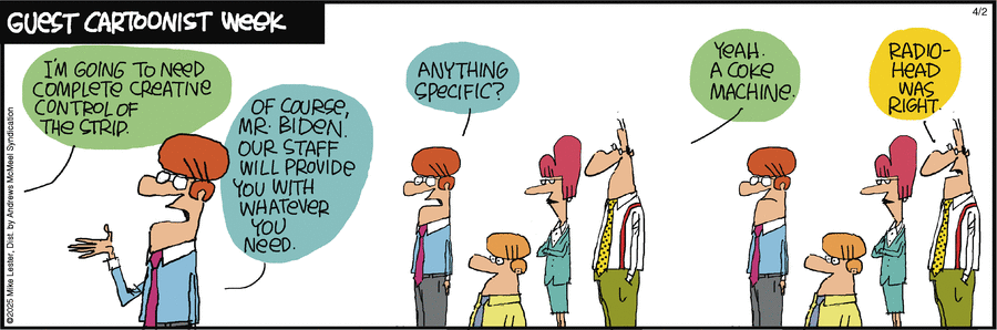 Mike du Jour by Mike Lester on Wed, 02 Apr 2025