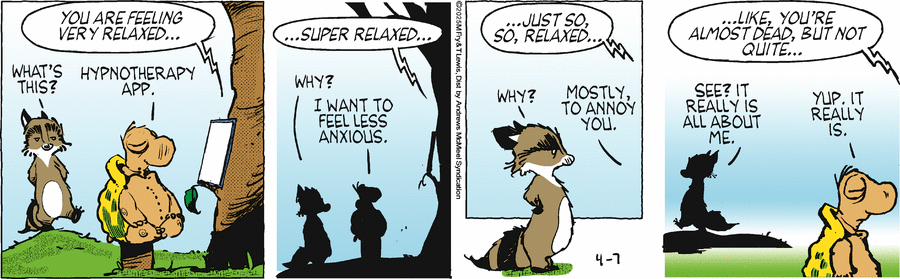 Over the Hedge by Michael Fry and T Lewis on Mon, 07 Apr 2025