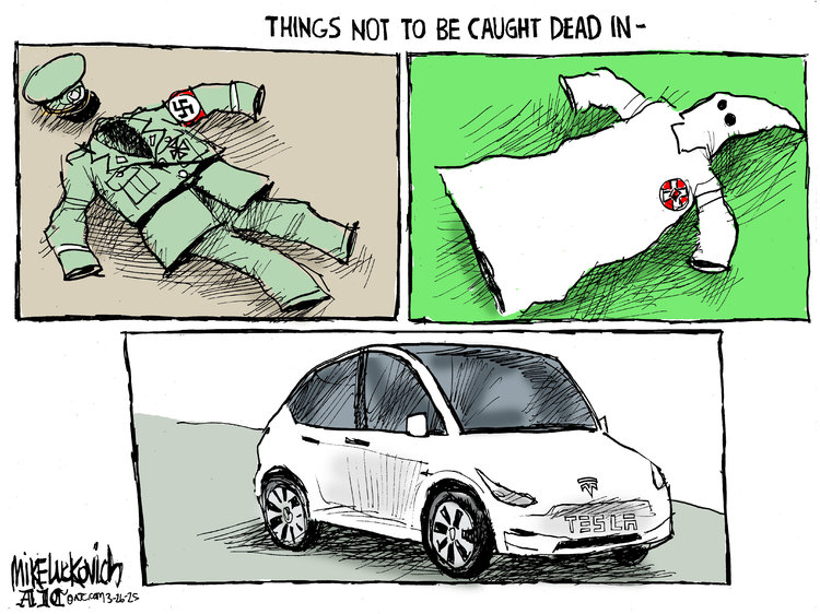 Mike Luckovich by Mike Luckovich on Wed, 26 Mar 2025