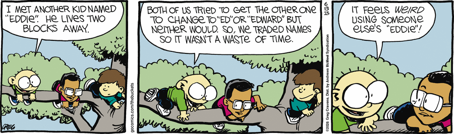 The Buckets by Greg Cravens  on Fri, 13 Jun 2025