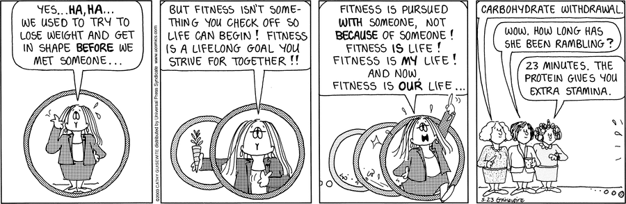 Cathy by Cathy Guisewite on Fri, 23 May 2025