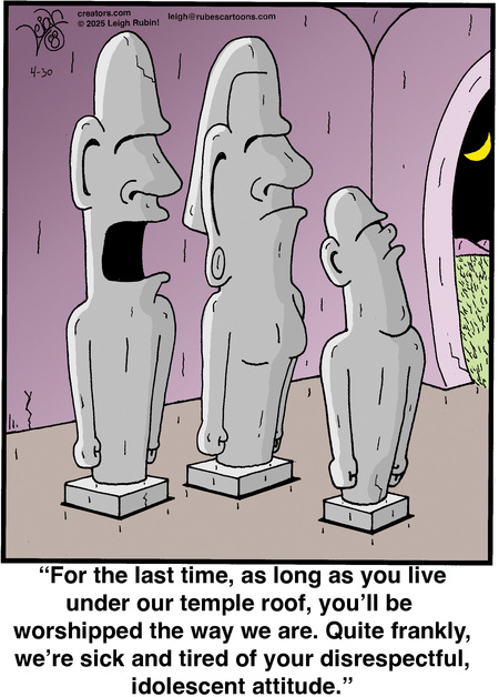 Rubes by Leigh Rubin on Wed, 30 Apr 2025